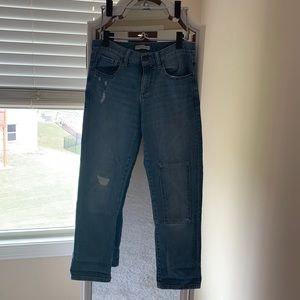 25s Banana Republic boyfriend jeans. EUC.